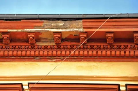 Fallen plaster Stock Photos