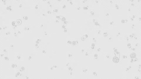 Falling 3D Video Game Joypads on Alpha Channel, Animation, Loop Stock Footage 297712571