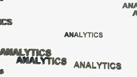 FALLING ANALYTICS LOGOS Vídeos de archivo 73095071