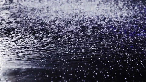 Falling and Flowing Water Moving Backwards Stock Footage 191936324
