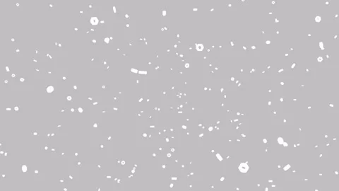 Falling and Spinning Abstract Particles Loop Stock Footage 342077967