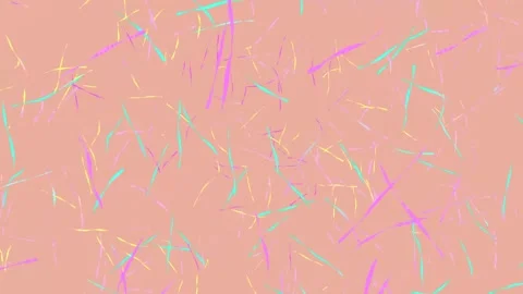 Falling and Spinning Abstract Particles Loop Stock Footage 342077982