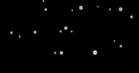 Falling Ball with Diamond texture in black background Stock-Footage 115300070