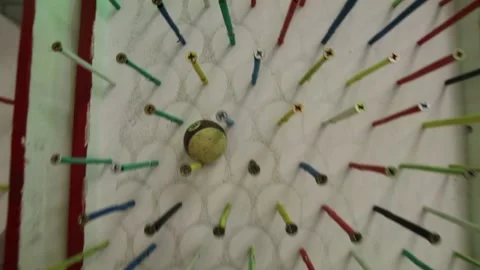 Falling ball Stock Footage 154532187