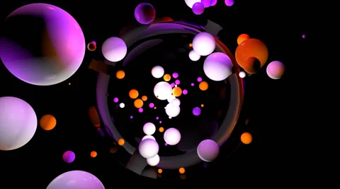 Falling Balls Stock Footage 43149666