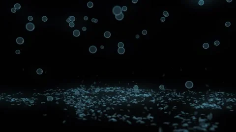 Falling Balls Video stock 46154093