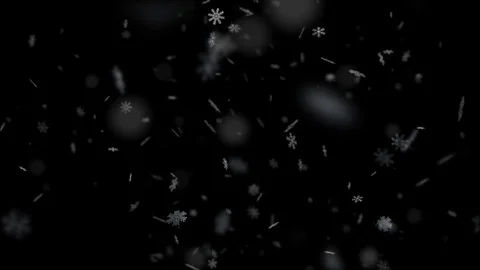 Falling Big Snowflakes Vídeo Stock 83787687