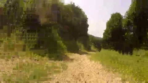 Falling off bike Stock Footage 98247988