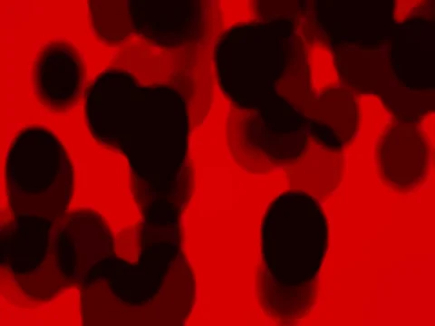 Falling Black Particles on Red Passion Background Loop Stock Footage 70304805