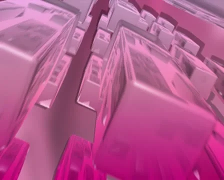Falling Blocks Background Loop Stock Footage