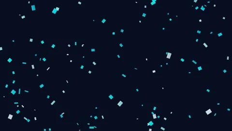 Falling Blue Confetti Celebration Background 스톡 동영상 334380652