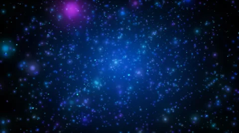 Falling blue particles Stock Footage 37108789