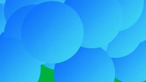 Falling bubble transition animation fills the screen Stock Footage 330317476