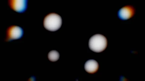 Falling bubbles background, slightly blurred Stock Footage 222942655