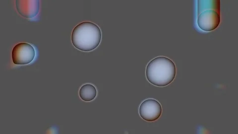 Falling bubbles background, slightly blurred Stock Footage 222942829