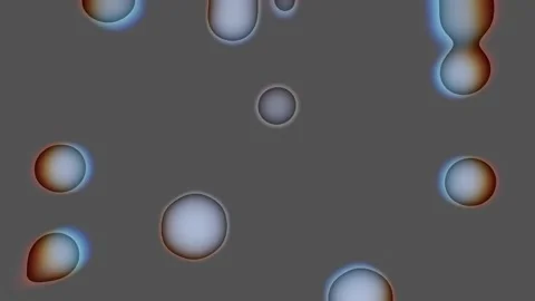 Falling bubbles background, slightly blurred Stock Footage 222942832