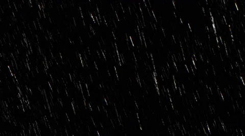 Falling calm raindrops footage animation in slow motion with start and end Stock Footage 64603705