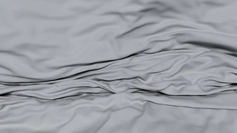 Falling canvas fabric bunching and piling up Video stock 340420062