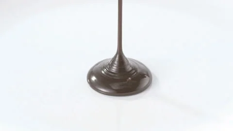 Falling Chocolate Syrup 스톡 동영상 327407659