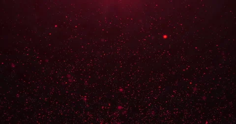 Falling christmas red sparkle glitter foil confetti, on black background Stock Footage 294764924