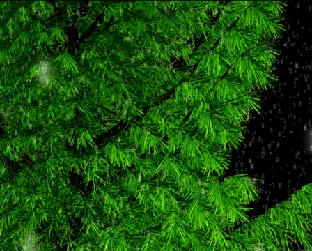 Falling Christmas snowflakes Stock Footage 300227
