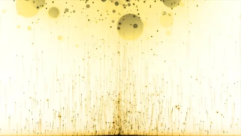 Falling circles from above, cubes, dust, bokeh effect, rising light rays an.. Stock Footage 250832914