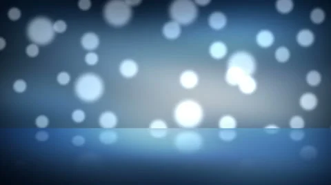 Falling Circles on Blue Reflection Vidéo 1015118