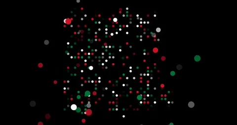 Falling Circles Forming Egypt Map Silhouette Animation Stock Footage 326834260