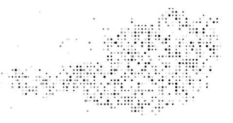 Falling Circles Reveal Austria Territory Map Stock Footage 313055545