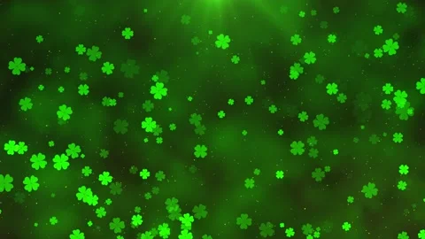 Falling Clover Background Vídeos de archivo 170594798