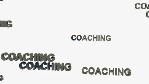 FALLING COACHING LOGOS Vídeos de archivo 73098271