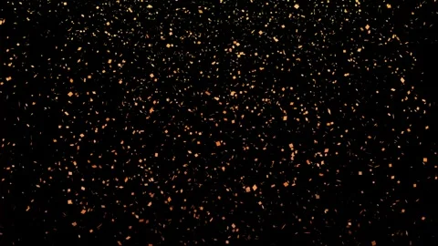 Falling Colorful Confetti Particles Stock Footage 275517342