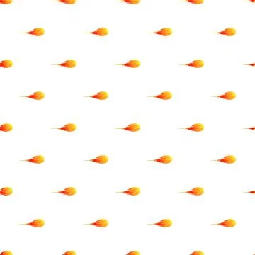Falling comets seamless pattern creating celestial background Illustrazione stock