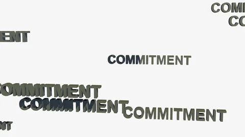 FALLING COMMITMENT LOGOS Vídeos de archivo 72878846
