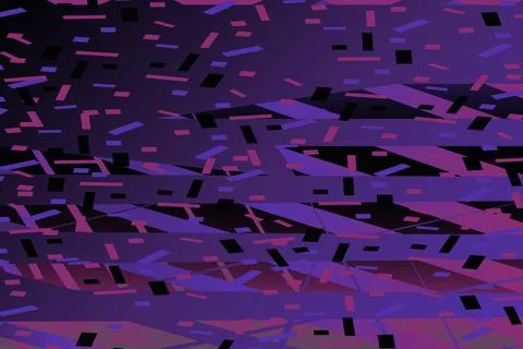Falling confetti abstract background in retro pastel colors vector illustra.. Illustrazione stock
