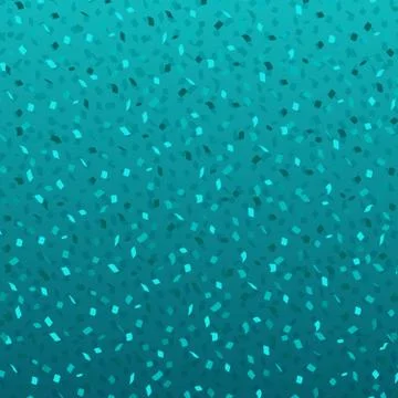 Falling Confetti on blue Background. Stock Illustration