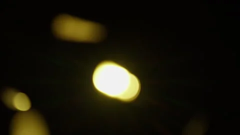 Falling Confetti With Bokeh Effect Stock Footage 233460922