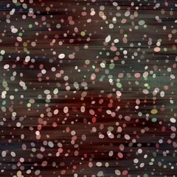 Falling confetti bokeh shiny texture background. Magical glow dotty party Stock Illustration