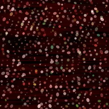 Falling confetti bokeh shiny texture background. Magical glow dotty party Stock Illustration