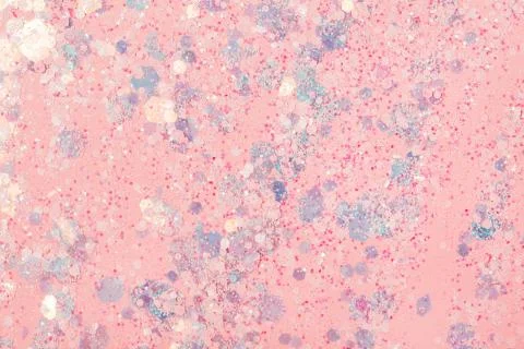 Falling confetti on bright background Stock Photos