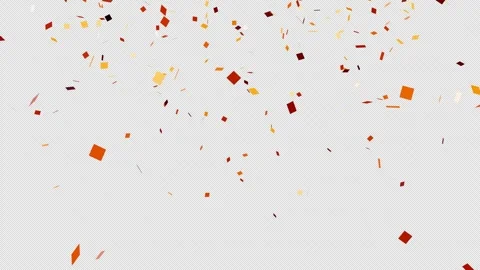 Falling Confetti Celebration Particle Motion Graphic Animation Overlay Stock Footage 335653367