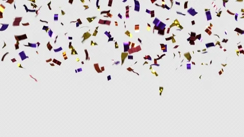 Falling Confetti 스톡 동영상 248246682