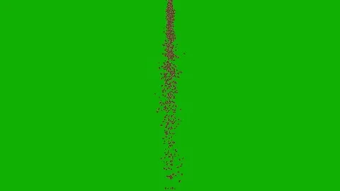 Falling debris particles green screen mo... | Stock Video | Pond5