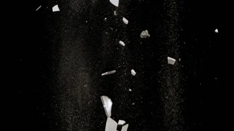 Falling Debris In Slow Motion - 129 库存影片 67616835