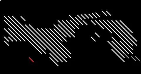 Falling Diagonal Bands Reveal Panama Map Shape Stock Footage 327735461