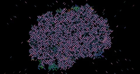 Falling Diagonal Bars Form Map of Macedonia Stock Footage 327597968