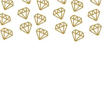 Falling diamond background vector. Falling diamond pattern backdrop vector Illustrazione stock