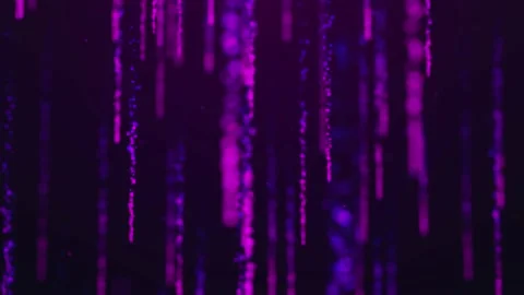 Falling digital dots, Technology, Underwater Stock Footage 182463361