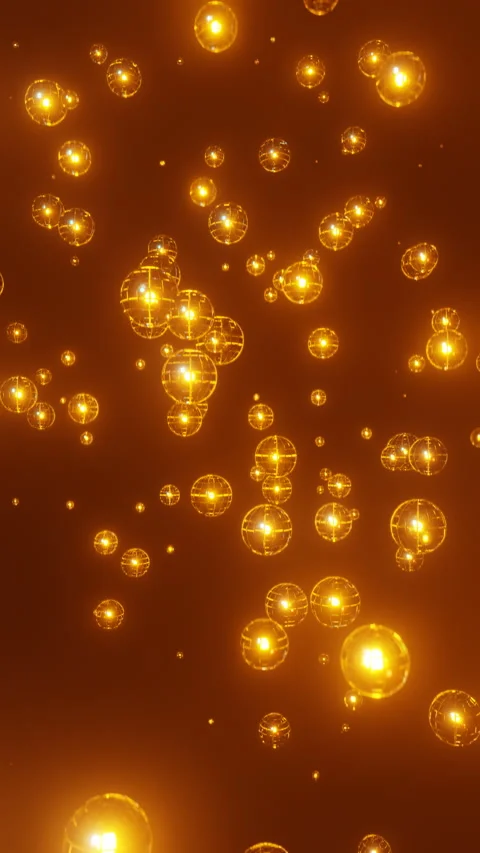Falling disco balls neon flashing VJ loop, vertical video Stock Footage 249751957