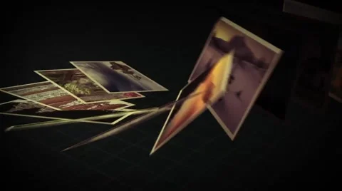 Falling Dominoes Slideshow Stock After Effects